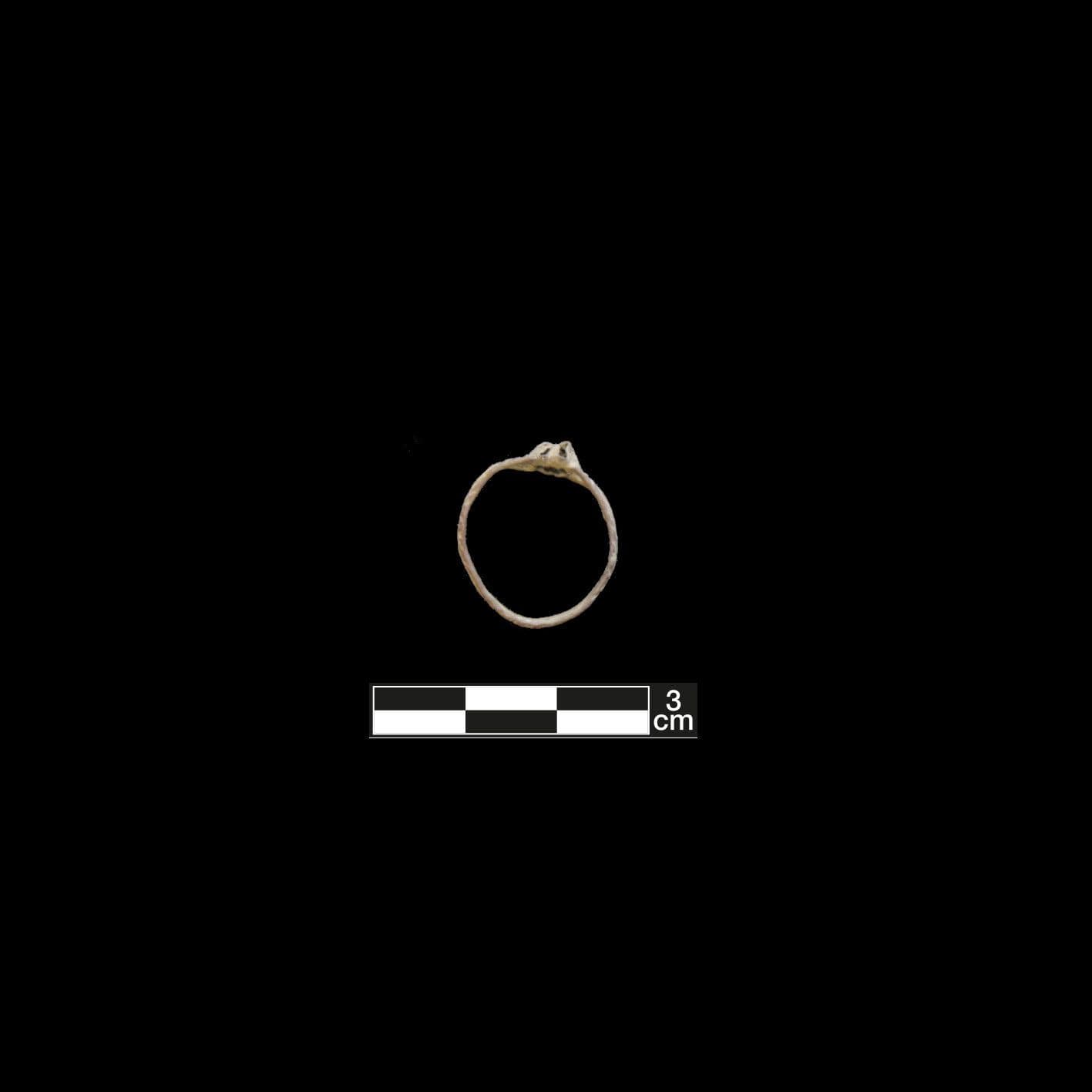 Post Medieval copper alloy finger ring